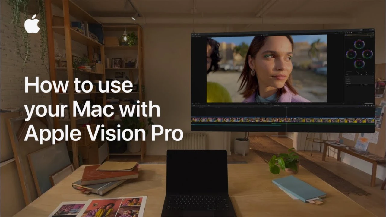 如何在 Mac 上使用 Apple Vision Pro